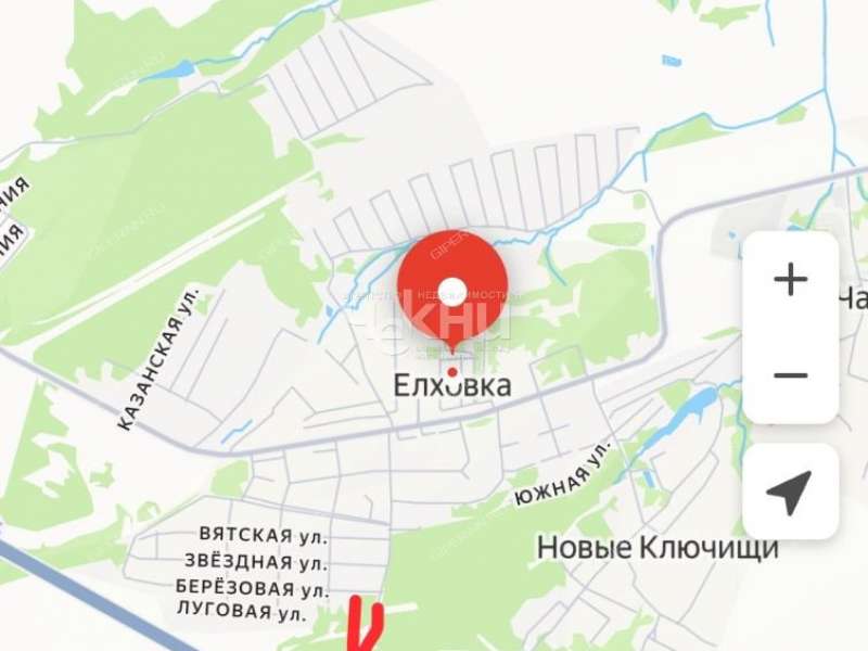 земельный участок 10 соток Луговая улица село Елховка