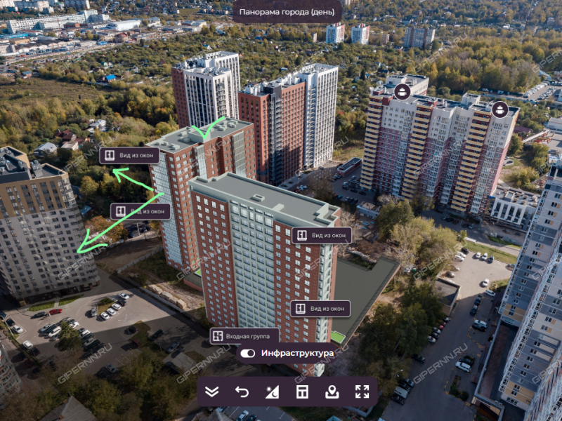 двухкомнатная квартира в новостройке на 2-й Оранжерейной улице дом 4А к1