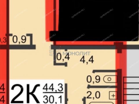 2-komnatnaya-ul-bolotnikova-d-7 фото
