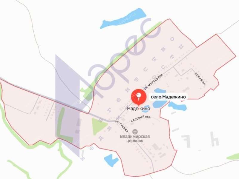 двухкомнатная квартира на улице Гусева село Надежино