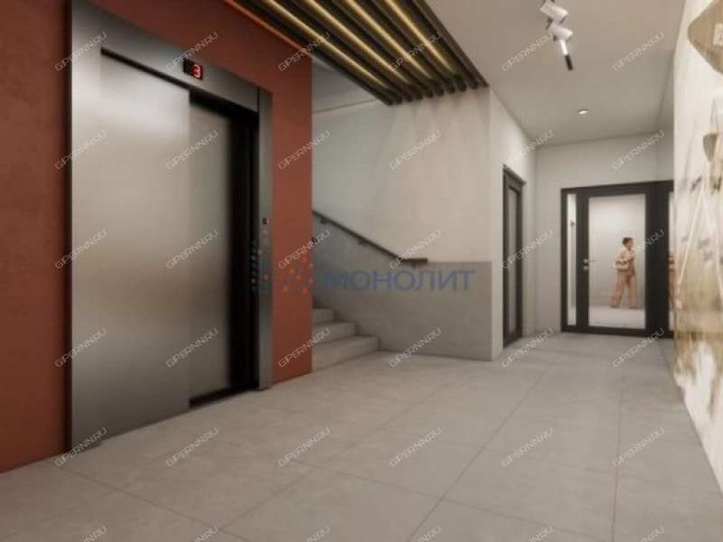 двухкомнатная квартира на Красноуральской улице