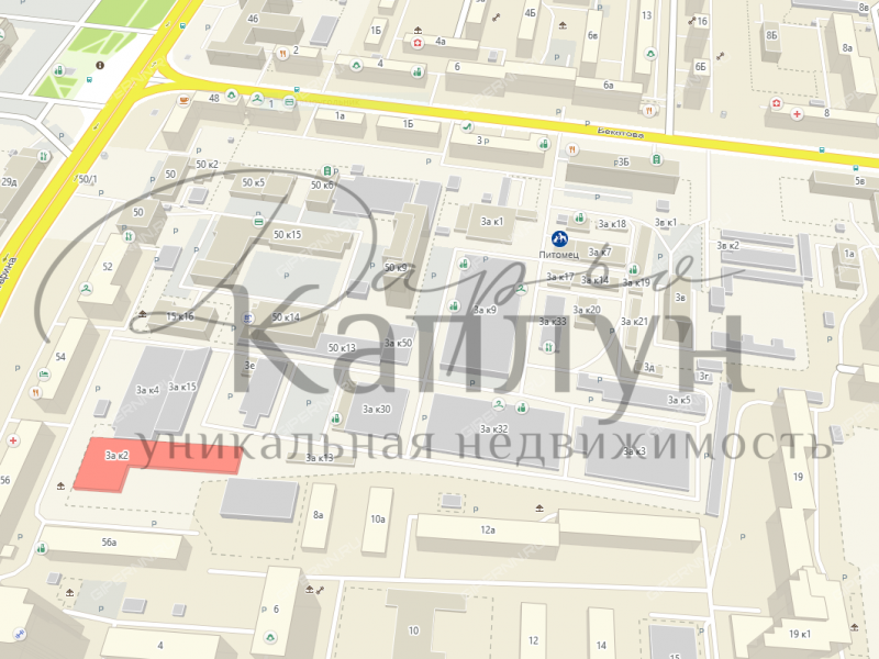 помещение под склад на улице Бекетова