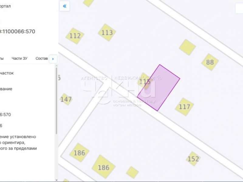 земельный участок 10 соток Ворожейкина ДНП Возрождение