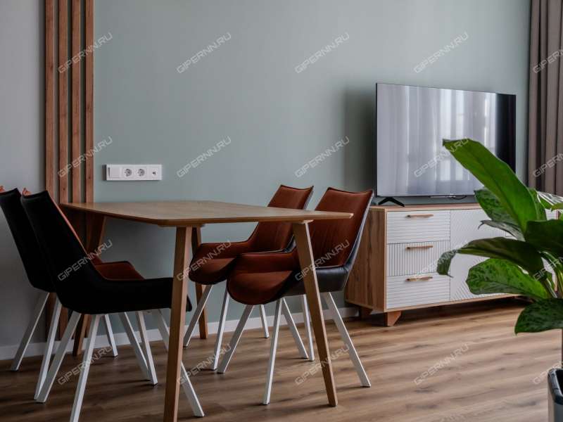 двухкомнатная квартира на улице Александра Хохлова дом 7