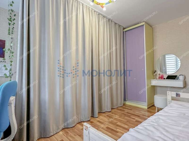 трёхкомнатная квартира на улице Академика Сахарова дом 105 к1