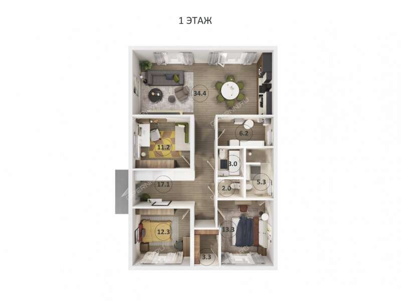 дом на 5-я Изумрудная ЖК Свой Изумрудный