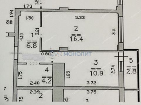 1-komnatnaya-ul-krasnozvezdnaya-d-31 фото
