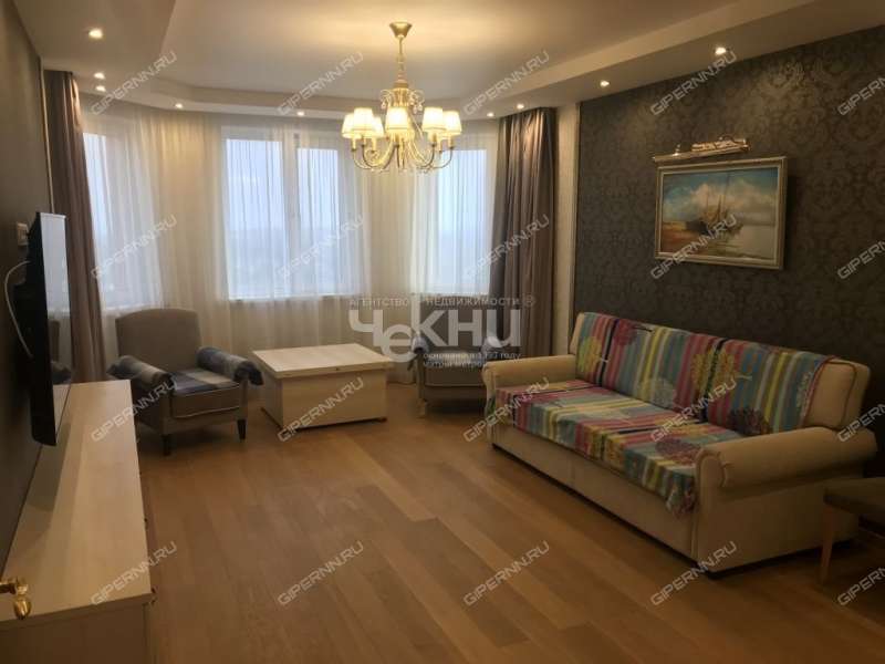 двухкомнатная квартира на улице Верхнепечёрская дом 13 к1