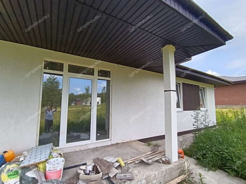 дом на пер. Зеленый деревня Карабатово