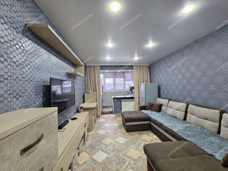 однокомнатная квартира на улице Юлиуса Фучика дом 10 к1