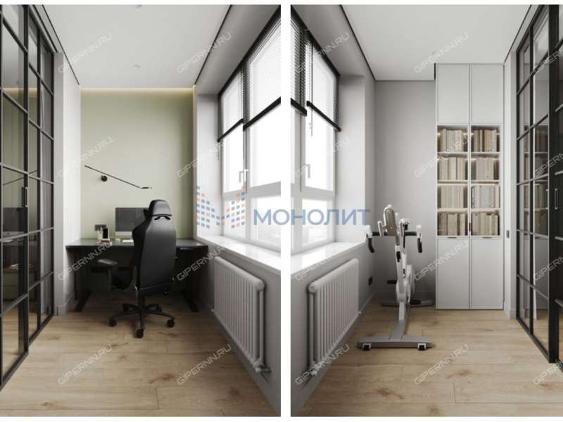 двухкомнатная квартира на Большей Печёрской улице дом 89