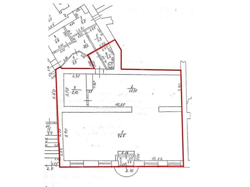 помещение под торговую площадь на Алексеевской улице