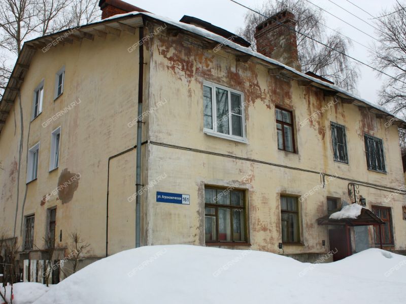 однокомнатная квартира на Агрономической улице дом 161