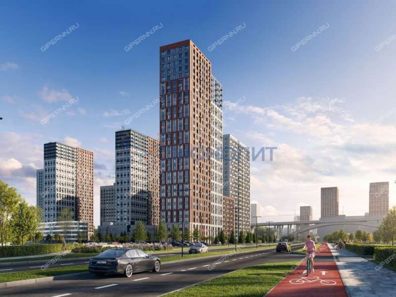 однокомнатная квартира в новостройке на Электрической улице