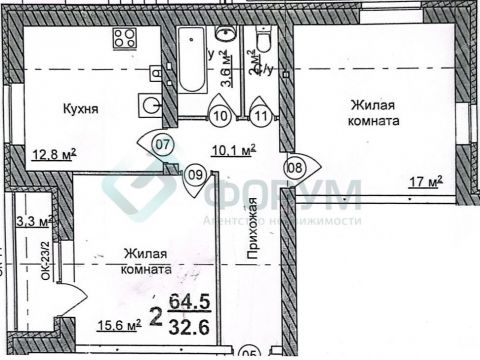 2-komnatnaya-gorod-bor-gorodskoy-okrug-bor фото