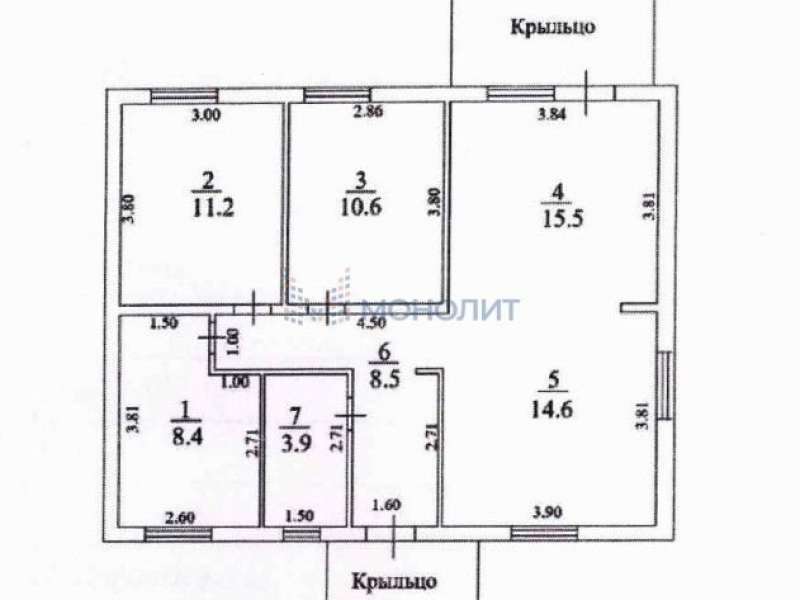 дом на улице Коновалова город Кстово