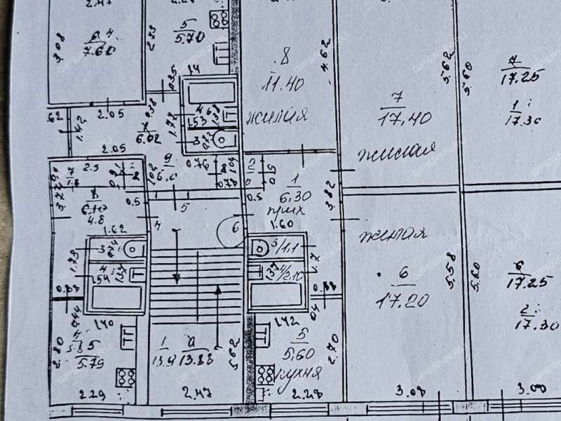 трёхкомнатная квартира на улице Премудрова дом 7