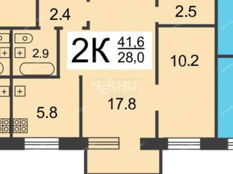 двухкомнатная квартира на улице Бекетова дом 69