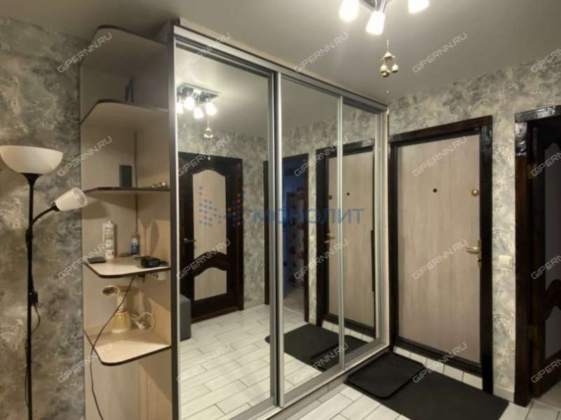 трёхкомнатная квартира на проспекте Циолковского дом 100 город Дзержинск