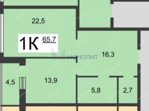 1-komnatnaya-ul-slavyanskaya-d-25 фото