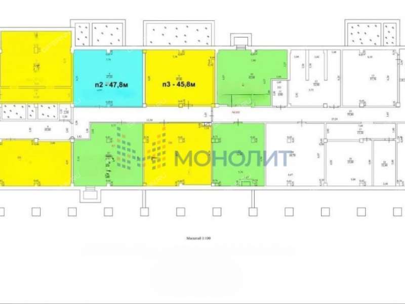 помещение под офис, торговую площадь на Гордеевской улице