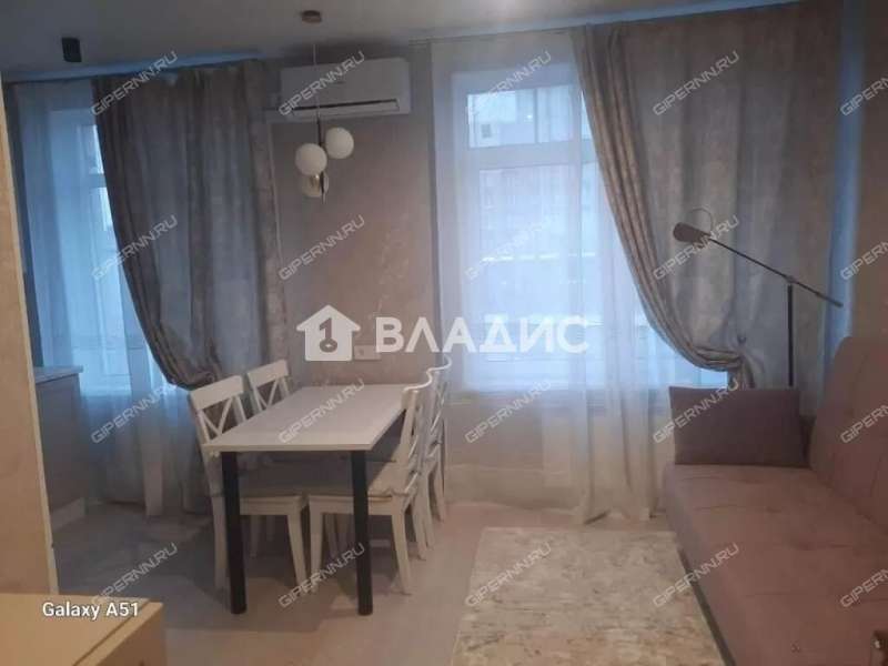 однокомнатная квартира на улице Максима Горького дом 45