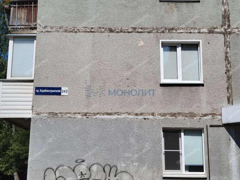 двухкомнатная квартира на проспекте Кораблестроителей дом 24 к2