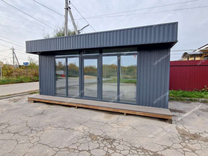 здание под офис, торговую площадь на Озёрной улице деревня Крутая