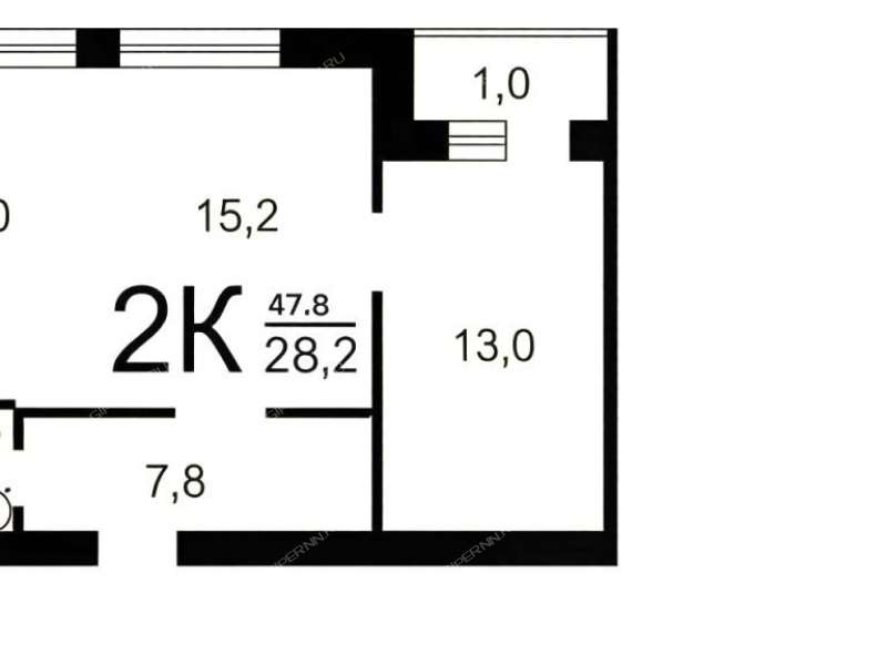 двухкомнатная квартира на Полтавской улице дом 33/45