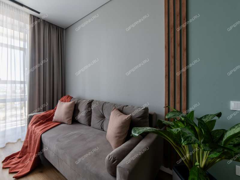 двухкомнатная квартира на улице Александра Хохлова дом 7