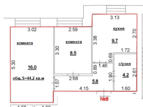 2-komnatnaya-gorod-kstovo-kstovskiy-rayon фото
