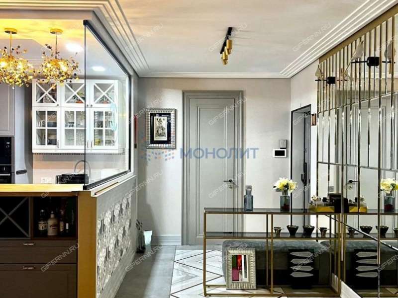 трёхкомнатная квартира на улице Нестерова дом 22