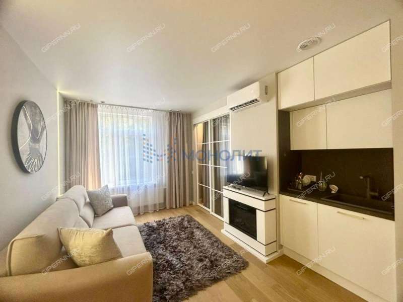 однокомнатная квартира на улице Максима Горького дом 45