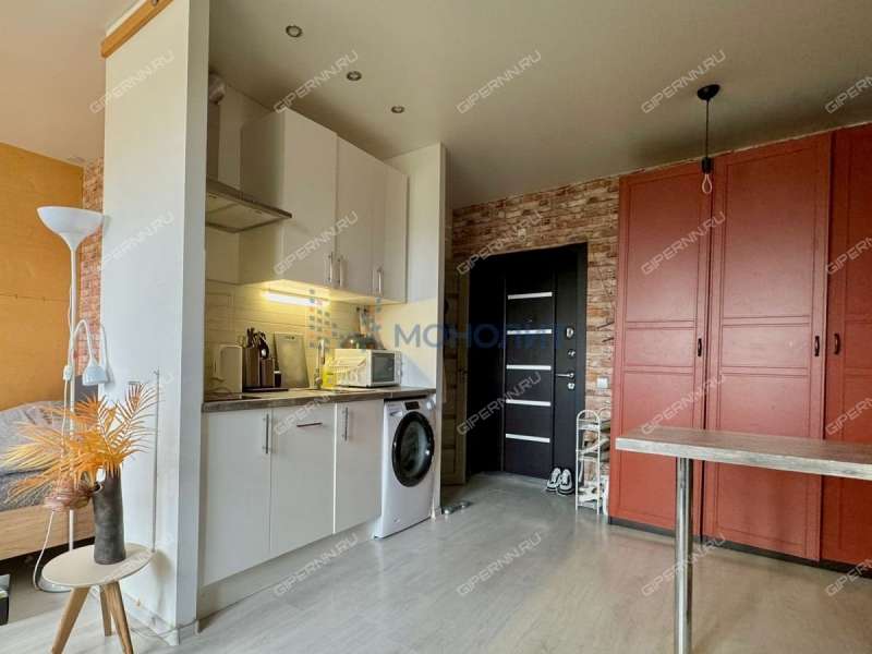 квартира-студия на Академической улице дом 11 деревня Афонино