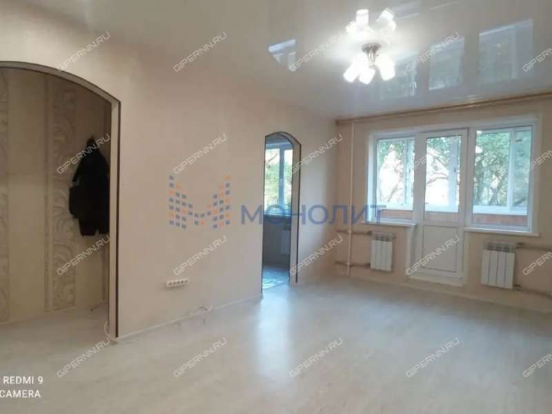 двухкомнатная квартира на улице Лескова дом 14