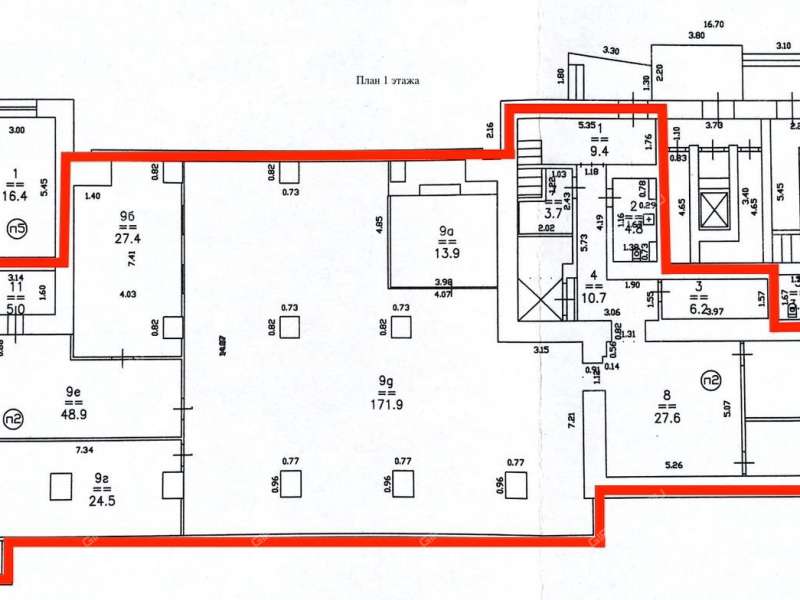 помещение под торговую площадь на Совнаркомовской улице
