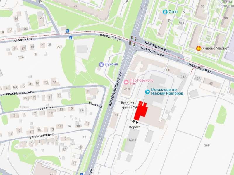 помещение под торговую площадь на улице Куйбышева