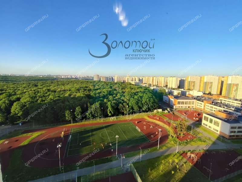 двухкомнатная квартира на улице Цветочная дом 13 к2