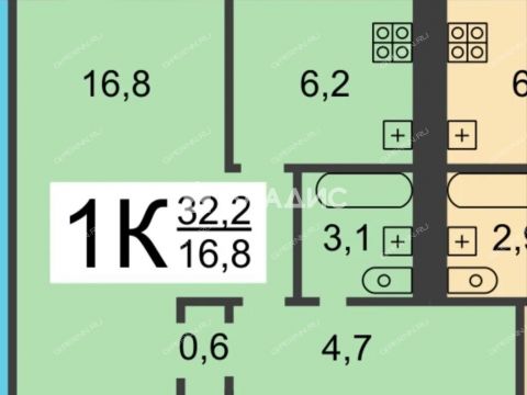1-komnatnaya-prosp-lenina-d-7-k1 фото