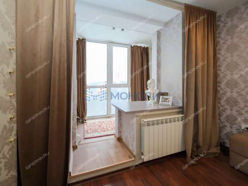 однокомнатная квартира на 1-й Оранжерейной улице дом 28а