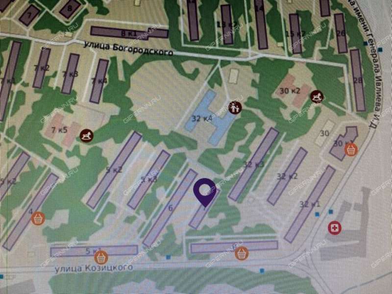 трёхкомнатная квартира на улице Козицкого дом 7