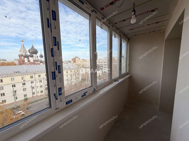 трёхкомнатная квартира на улице Белинского дом 83