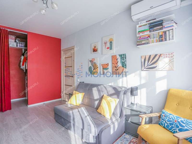 однокомнатная квартира на Норильской улице дом 14