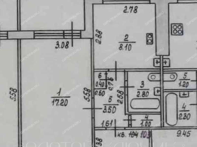 однокомнатная квартира на Казанском шоссе дом 3