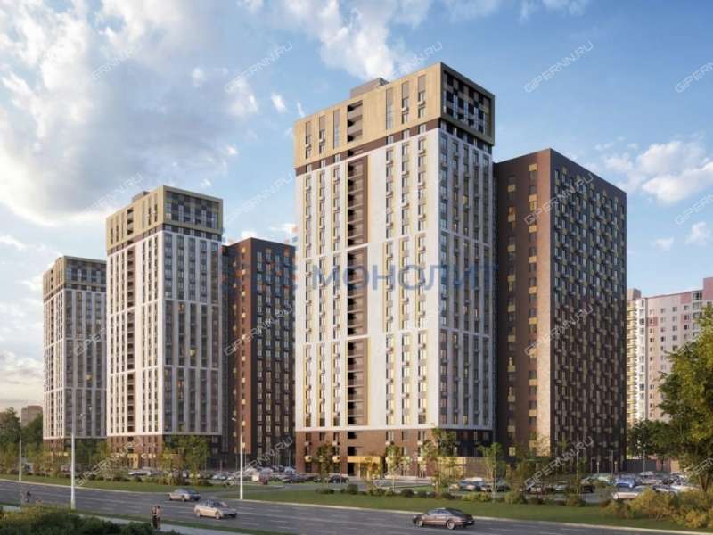 трёхкомнатная квартира в новостройке на улице Родионова дом 31